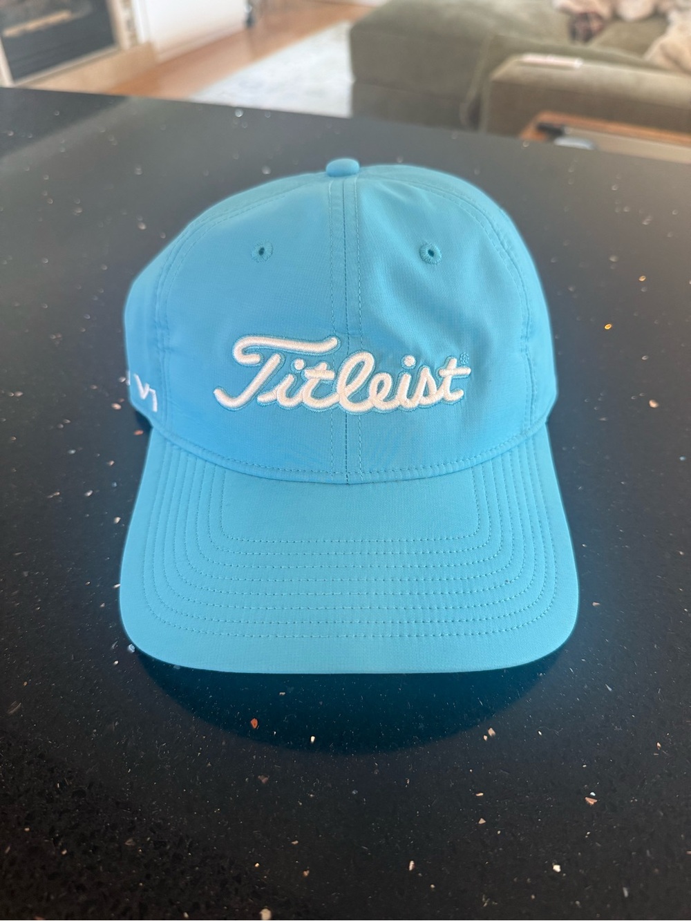 Titleist Turquoise Blue Embroidered Logo Golf Cap